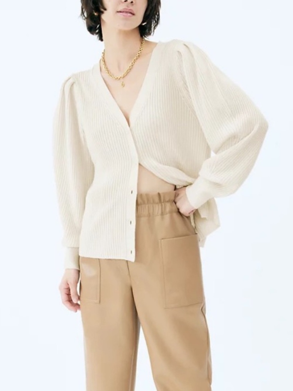 wilfred carina wool cardigan